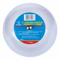 Westinghouse Dome Clear Acrylic Lamp Shade 1 pk - Total Qty: 1; Each Pack Qty: 1