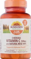 Sundown Naturals Vitamin C 500 mg  Chewable Tablets
