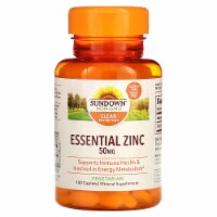 Sundown Naturals Zinc 50mg 100ct Perspective: Main
