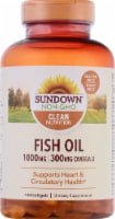 Sundown Naturals Fish Oil Omega-3 Softgels Perspective: Main