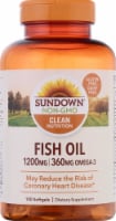 Sundown Naturals  Extra Strength Fish Oil Softgels 1200mg Perspective: Main