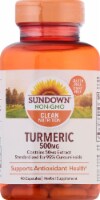 Sundown Naturals Turmeric 500 mg Capsules Perspective: Main