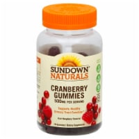 Sundown Naturals Cranberry Gummies 500mg