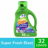 Gain Odor Defense Super Fresh Blast Liquid Laundry Detergent Perspective: Main