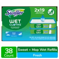 Swiffer Fresh Scent Wet Mopping Cloths