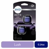 Febreze AUTO Lush Scent Odor-Fighting Car Freshener Vent Clip, 2 pk - City  Market