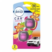 Febreze 1008937 0.06 oz Gain Island Fresh Scent Car Air Freshener Liquid, 2 per Pack - Pack o Perspective: Main