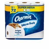 Charmin Ultra Soft Super Mega Roll Toilet Paper Perspective: Main