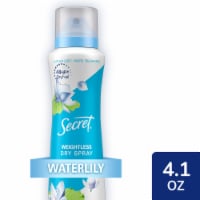 Secret Waterlily and Argan Oil Dry Spray Antiperspirant Deodorant