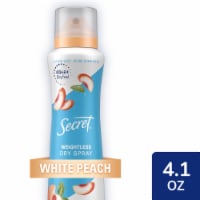 Secret White Peach and Argan Oil Dry Spray Antiperspirant Deodorant