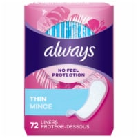 Always® No Feel Thin Liners