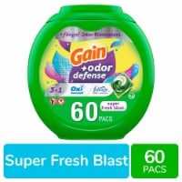 Gain Flings with Odor Defense Super Fresh Blast Laundry Detergent Pacs