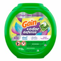 Gain + Odor Defense™ Detergent Pods