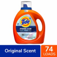 Tide Hygienic Clean Heavy Duty Original Scent Liquid Laundry Detergent Perspective: Main