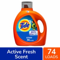 Tide HE Plus Febreze Sport Odor Defense Turbo Clean Liquid Laundry Detergent