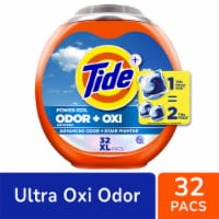 Tide Power PODS Ultra Oxi with Odor Eliminators Liquid Laundry Detergent Pacs