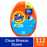 Tide PODS Clean Breeze Liquid Laundry Detergent Pacs