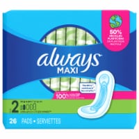 Always Maxi Thick Long 3-in-1, 9 Pads – MazenOnline