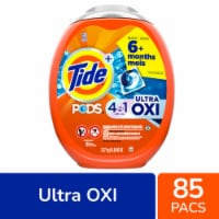 Tide PODS Ultra Oxi Liquid Laundry Detergent Soap Pacs