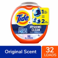 Tide Power PODS Hygienic Clean Heavy Duty Original Liquid Laundry Detergent Pacs