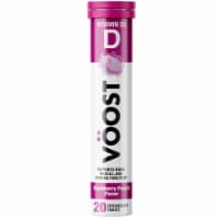 Voost Blackberry Peach Men's Multi-Vitamin Flavored Effervescent Tablets