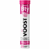 Voost Men's Strawberry Kiwi Flavored Effervescent Multi-Vitamin Tablets