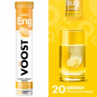 Voost Men's Orange Mango Sugar-Free Effervescent Multi-Vitamin Tablets With Caffeine