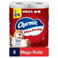 Charmin Essentials Strong Mega Roll Toilet Paper, 6 rolls - Fry's