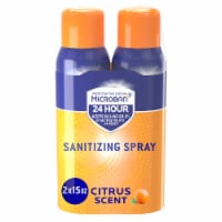 Microban Citrus Scent 24 Hour Disinfectant Sanitizing Spray