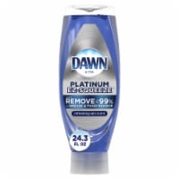 Dawn EZ-Squeeze Platinum Refreshing Rain Liquid Dish Soap Perspective: Main