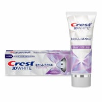 Crest 3D White Brilliance Vibrant Peppermint Teeth Whitening Toothpaste