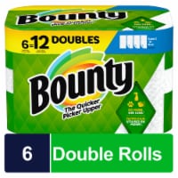 Bounty Select-A-Size Single Plus Roll Paper Towels, 6 rolls - Fry's Food  Stores