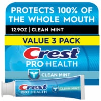 Crest Pro-Health Clean Mint Toothpaste Triple Pack Perspective: Main