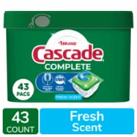 Cascade Complete Fresh Scent Dishwasher ActionPacs