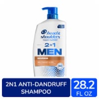 Head and Shoulders Bourbon Mens 2 in 1 Dandruff Shampoo and Conditioner Perspective: Main