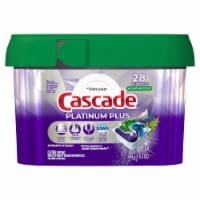 Cascade Platinum Plus Mountain ActionPacs Dishwasher Detergent Pods