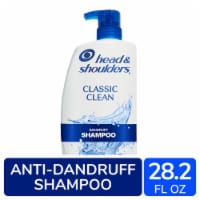 Head and Shoulders Dandruff Shampoo, Classic Clean for Daily Use Perspective: Main