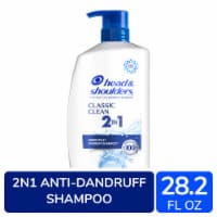 Head and Shoulders 2 in 1 Classic Clean Dandruff Shampoo and Conditioner