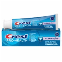 Crest Pro-Health Clean & Free Toothpaste Perspective: Main