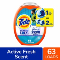 Tide Power Pods Febreze Sport Laundry Detergent
