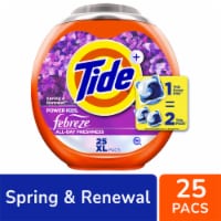 Tide Power Pods Febreze Spring & Renewal Laundry Detergent Pods Perspective: Main