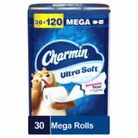 Charmin Ultra Soft 30 Mega Roll Toilet Paper Perspective: Main