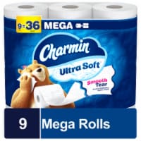 Charmin Ultra Soft Mega Roll Toilet Paper Perspective: Main