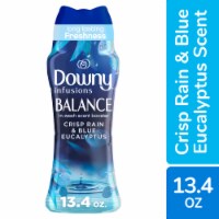 Downy Infusions Crisp Rain and Blue Eucalyptus Balance In-Wash Scent Booster Beads