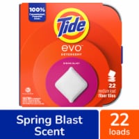 Tide Evo Spring Blast Laundry Detergent Sheet Perspective: Main
