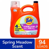 Tide HE Hygienic Clean Heavy Duty Spring Meadow Liquid Laundry Detergent