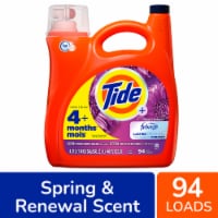 Tide With Febreze Spring & Renewal Liquid Laundry Detergent Perspective: Main