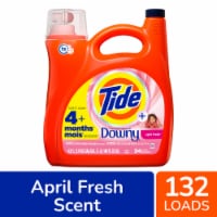 Tide HE Plus Downy April Fresh Liquid Laundry Detergent