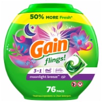 Gain Flings Moonlight Breeze Laundry Detergent Pods Perspective: Main