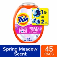 Tide Power PODS Hygienic Clean Heavy Duty Spring Meadow Liquid Laundry Detergent Pacs